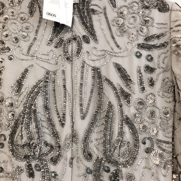 NWTO ASOS RED CARPET embellished gown - Picture 3 of 4